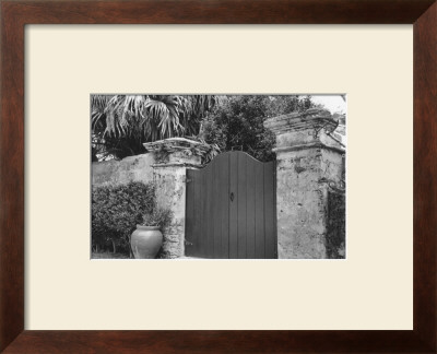Old Bermuda Gate I by Laura Denardo Pricing Limited Edition Print image