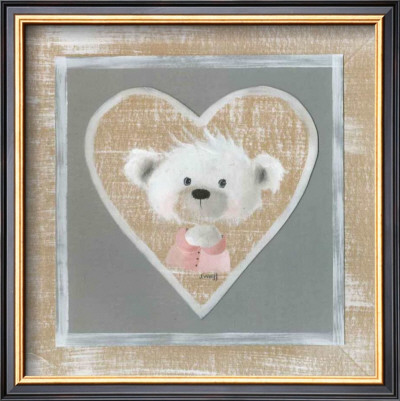 Petit Coeur Rose by Joelle Wolff Pricing Limited Edition Print image