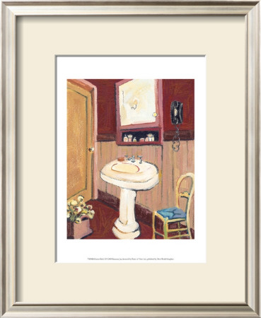 Garnet Bath Ii by Ramona Jan Pricing Limited Edition Print image