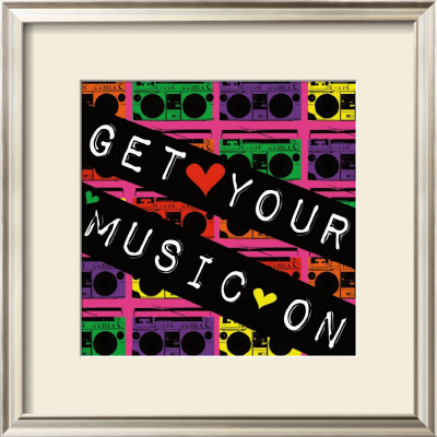 Get Your Music On by Louise Carey Pricing Limited Edition Print image