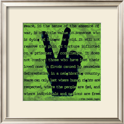 Peace Sign Ii by Sylvia Murray Pricing Limited Edition Print image