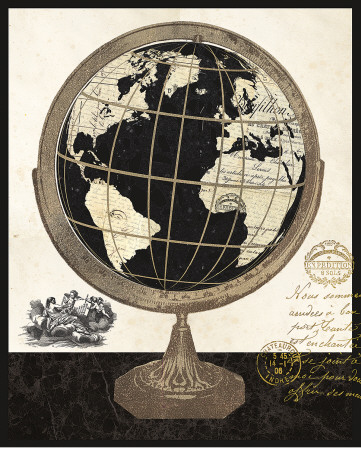 Antique French Globe by Devon Ross Pricing Limited Edition Print image