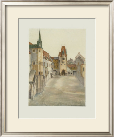Schlosshof Ii, Castle In Innsbruck by Albrecht Durer Pricing Limited Edition Print image