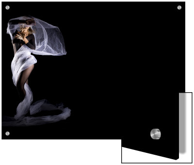 Woman With Veil In Motion by A.B. Pricing Limited Edition Print image