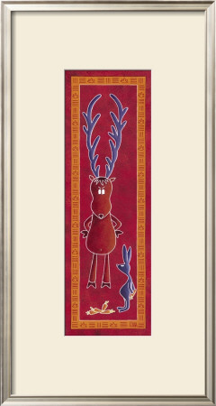 Le Cerf Et Le Lapin by Kinna Pricing Limited Edition Print image