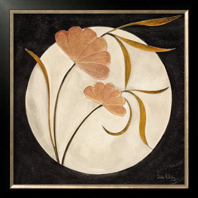 Japanese Moon Panel I by Debbie Halliday Pricing Limited Edition Print image