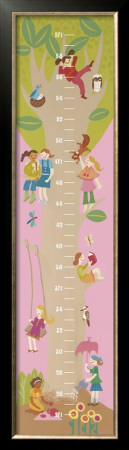 Tree House Growth Chart by Catrina Genovese Pricing Limited Edition Print image