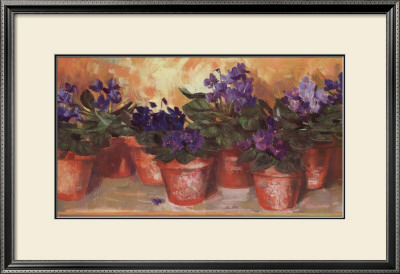 Violets For Rebecca by Carol Rowan Pricing Limited Edition Print image