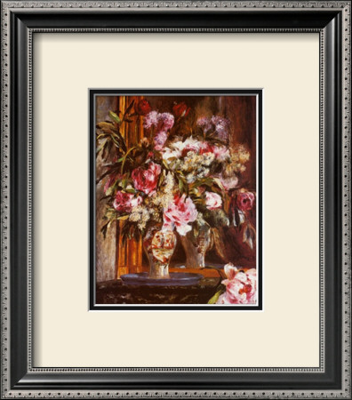 Peonies, Lilacs And Tulips by Pierre-Auguste Renoir Pricing Limited Edition Print image