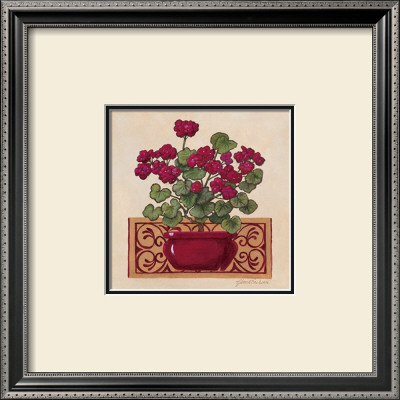 Red Geraniums Ii by Gloria Eriksen Pricing Limited Edition Print image