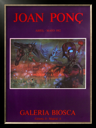 Galeria Biosca 1982 by Joan Ponc Pricing Limited Edition Print image