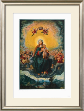 Virgin And Child In The Glory by Albrecht Altdorfer Pricing Limited Edition Print image