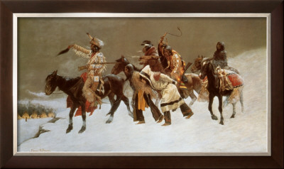 Return Of The Blackfoot War Party by Frederic Sackrider Remington Pricing Limited Edition Print image