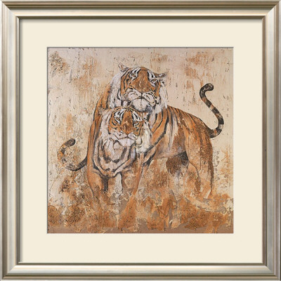 Les Tigres Ii by Carole Ivoy Pricing Limited Edition Print image