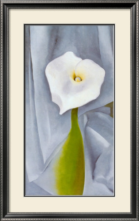 Calla Lilly On Grey by Georgia O'keeffe Pricing Limited Edition Print image