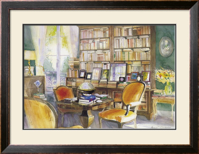Salon De Lecture by Andre Olsufiev Pricing Limited Edition Print image