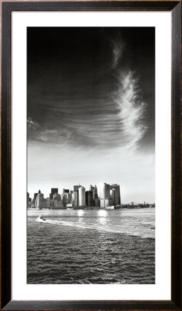 View To Downtown Manhattan From Staten I by Torsten Hoffman Pricing Limited Edition Print image