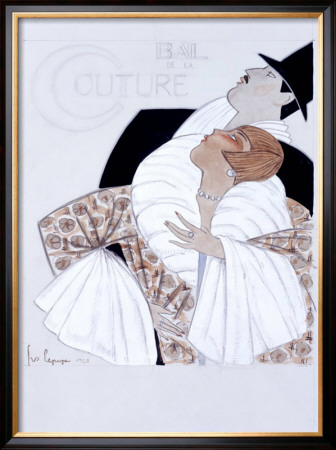 Bal De La Couture Maquette by Georges Lepape Pricing Limited Edition Print image