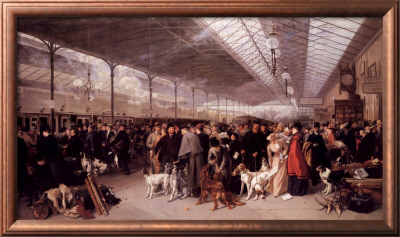 Perth Station, Going South 1895 by George Earl Pricing Limited Edition Print image