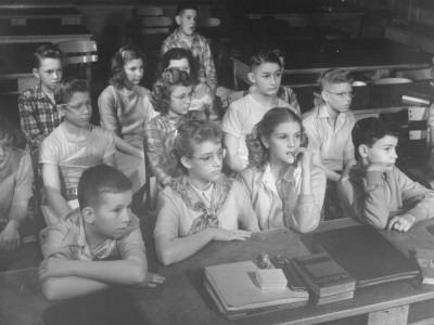 Students Watching The University Of Oregon's Human Reproduction Movie By Sy Wexler by J. R. Eyerman Pricing Limited Edition Print image