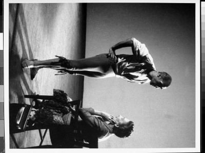 Jose Limon Conferring With Doris Humphrey, Artistic Director Of The Limon Company by Gjon Mili Pricing Limited Edition Print image