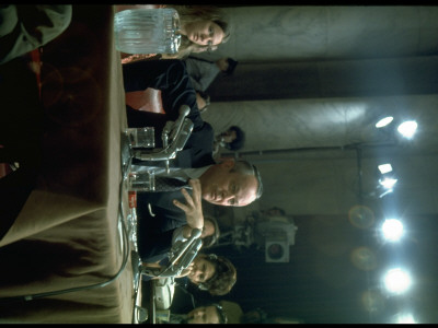 Attorney General Richard G. Kleindienst With Daughter At Watergate Hearings by Gjon Mili Pricing Limited Edition Print image