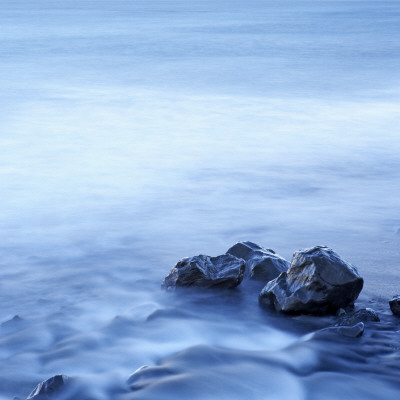 Rocks In The Frozen Sea, Snaefellsnes, Iceland by Atli Mar Pricing Limited Edition Print image