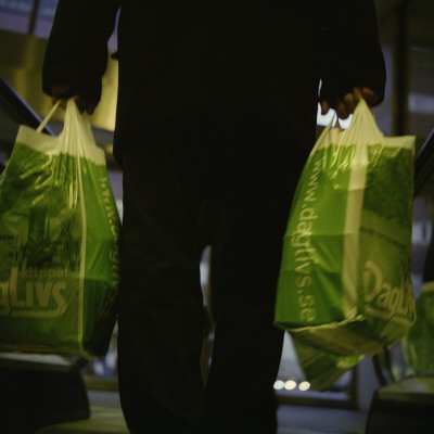 Shopping For Groceries, Sweden by Mikael Andersson Pricing Limited Edition Print image