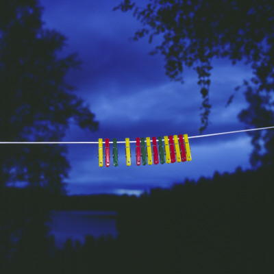 Clothes Pegs On A Clothes Line by Stig-Goran Nilsson Pricing Limited Edition Print image