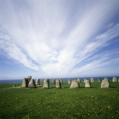 Rune Stones Beneath The Sky by Stig-Goran Nilsson Pricing Limited Edition Print image