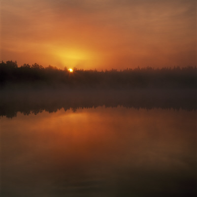 Panoramic View Of The Sunset by Ove Eriksson Pricing Limited Edition Print image