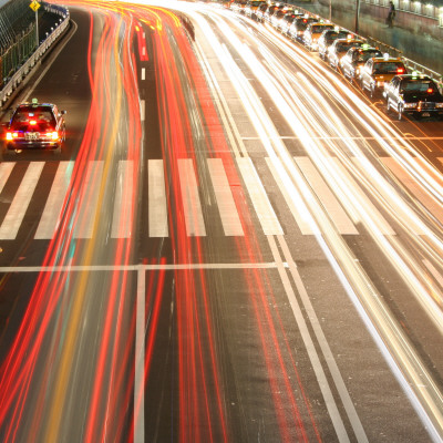 Crossing Into Lifes Fast Lane by Simon Bond Pricing Limited Edition Print image