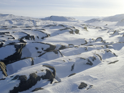 Panoramic View Of A Polar Landscape by Bjorn Alander Pricing Limited Edition Print image