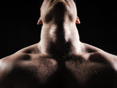 Chest And Neck Of A Man by Gunnar Svanberg Skulasson Pricing Limited Edition Print image
