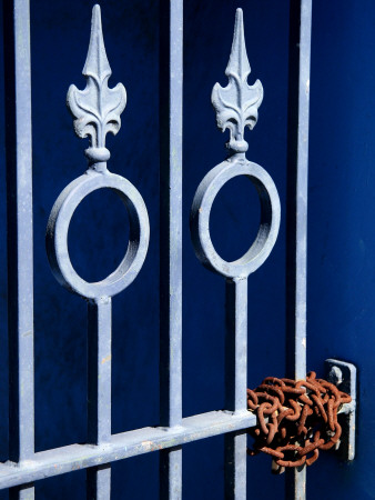 Iron Gate With Chain by Jim Henderson Pricing Limited Edition Print image