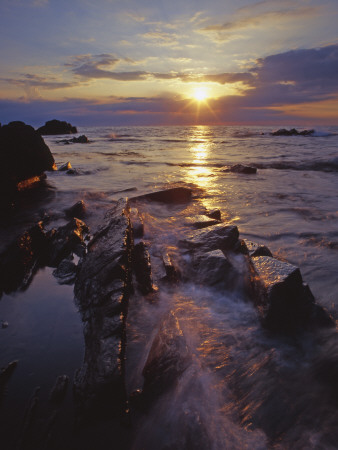Rock Formations On The Coast, Skane, Sweden by Jorgen Larsson Pricing Limited Edition Print image