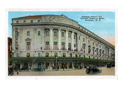 Eastman Theatre And Eastman School Of Music, Rochester, New York by Harold Copping Pricing Limited Edition Print image