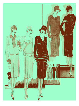 Fashionable Dresses In The Late 1920S by Gustave Dore Pricing Limited Edition Print image