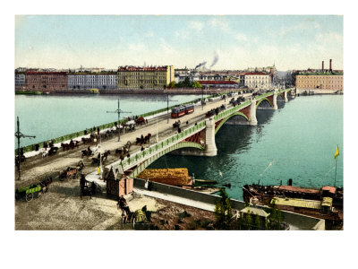 Liteini Bridge, St Petersburg, Pre-Russian Revolution by Hugh Thomson Pricing Limited Edition Print image