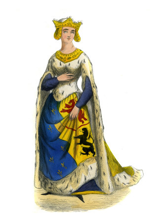Marie De Hainaut (1280- 1354), Wife Of Louis I by Winifred Brunton Pricing Limited Edition Print image
