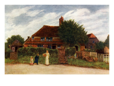 Cottages By Kate Greenaway by Vasily Vereshchagin Pricing Limited Edition Print image