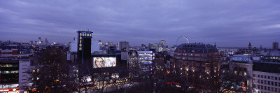 The Penthouse, London, View Over London by James Balston Pricing Limited Edition Print image