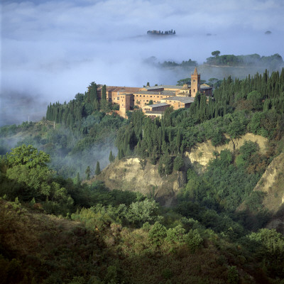 Abbazia Di Monte, Oliveto Maggiore, Tuscany, Italy by Joe Cornish Pricing Limited Edition Print image