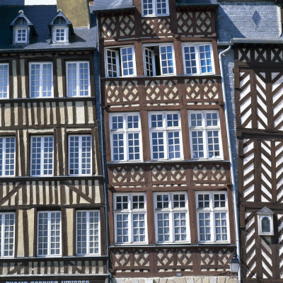 Half-Timbered Buildings Rennes, Brittany, France by Joe Cornish Pricing Limited Edition Print image