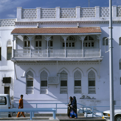 House Facade, Muttrah, Oman by Joe Cornish Pricing Limited Edition Print image