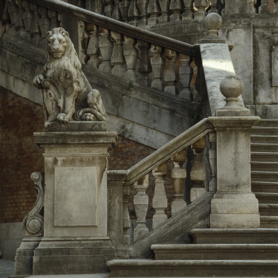 Staircase, Spoleto, Umbria by Joe Cornish Pricing Limited Edition Print image