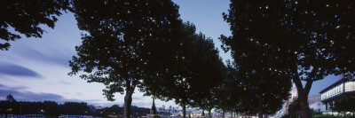 South Bank Lighting, London, Along Avenue Towards Oxo Tower by Peter Durant Pricing Limited Edition Print image