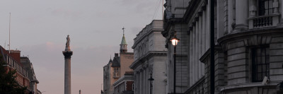 View Along Whitehall To Nelson's Column, Westminster, London by Richard Bryant Pricing Limited Edition Print image