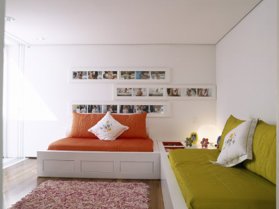 The Big White House, Sao Paulo, Second Childrens' Room, Architect: Marcio Kogan by Alan Weintraub Pricing Limited Edition Print image