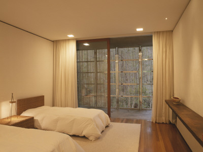 Casa Araras, Brazil, Bedroom, Architect: Marcio Kogan by Alan Weintraub Pricing Limited Edition Print image